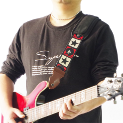 Almohadilla antideslizante removible para correa de guitarra