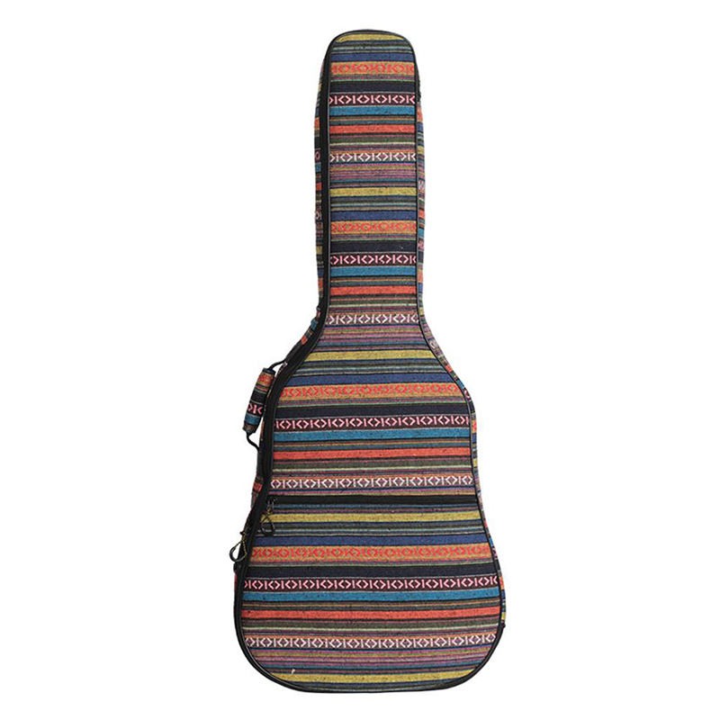 Funda de guitarra para guitarra acústica con apariencia vintage
