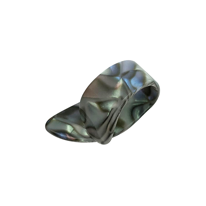 Púa de pulgar para guitarras acústicas, eléctricas o bajos - grosor 1.2mm - concha