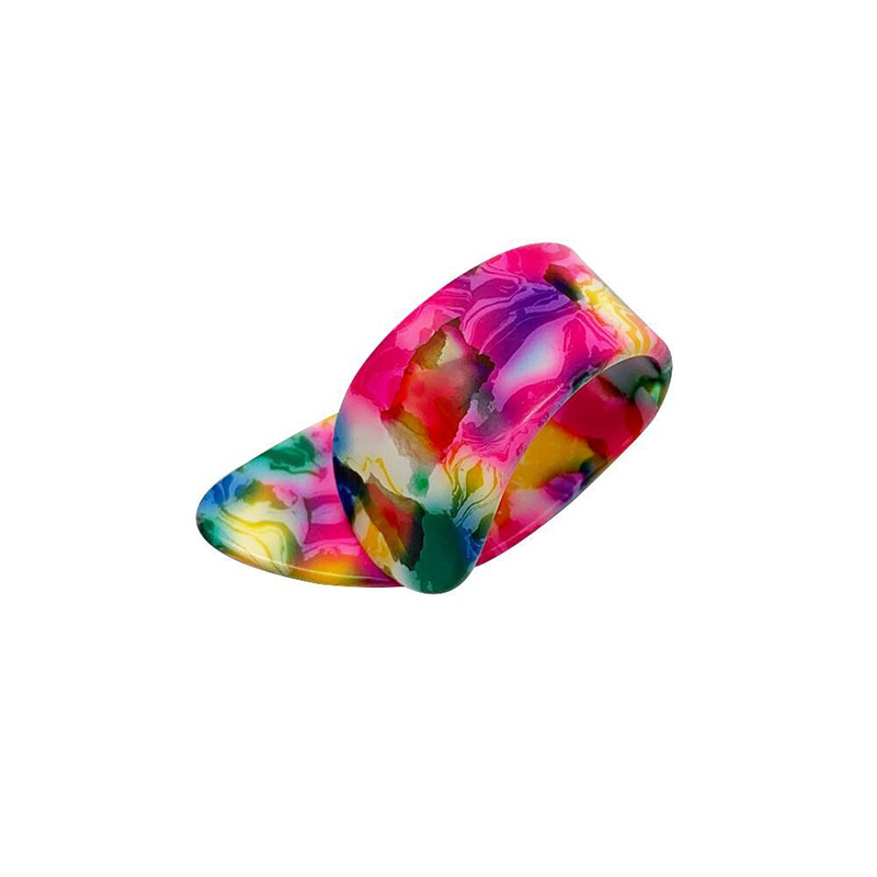 Pua para pulgar para guitarras acústicas, eléctricas o bajos - grosor 1.2mm - flor