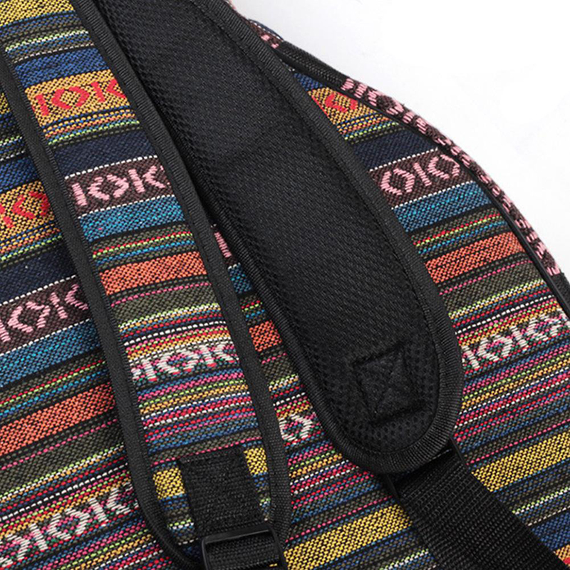 correas de la funda de guitarra para guitarra acústica con aspecto vintage