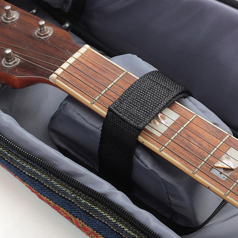 mantenimiento de la funda de guitarra para guitarra acústica con aspecto vintage