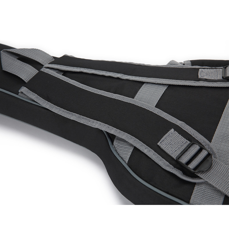 vista detallada de la funda para guitarra eléctrica, impermeable y portátil