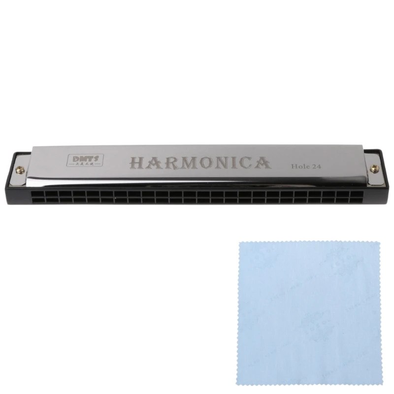 Armónica de 24 agujeros 4 colores - color gris
