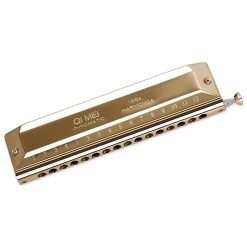 Armónica cromática de 16 agujeros - modelo oro