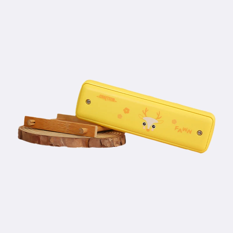 Armónica diatónica diseñada para niños - color amarillo