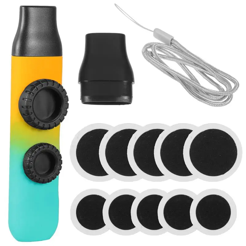 Kazoo arcoíris con dos aberturas - modelo 1