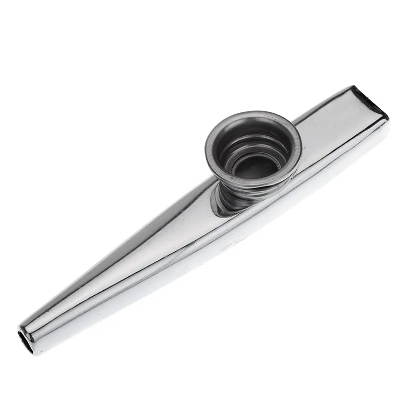Kazoo de aleación de aluminio en 7 colores y 20 membranas