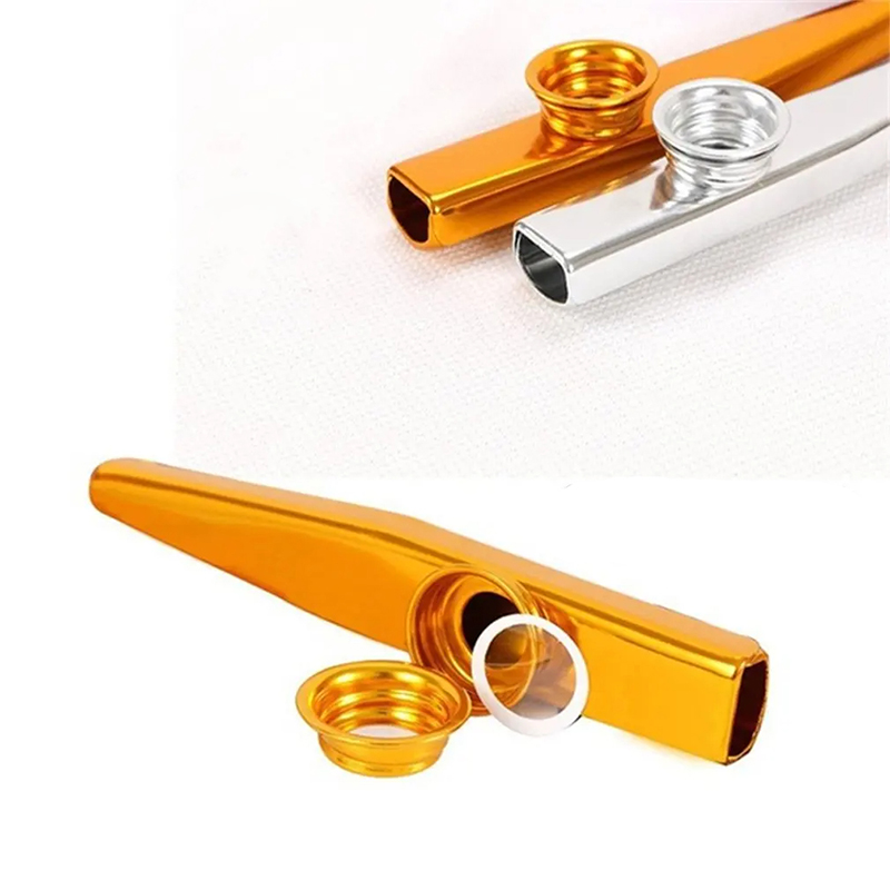 detalles de Kazoo de metal en 6 colores