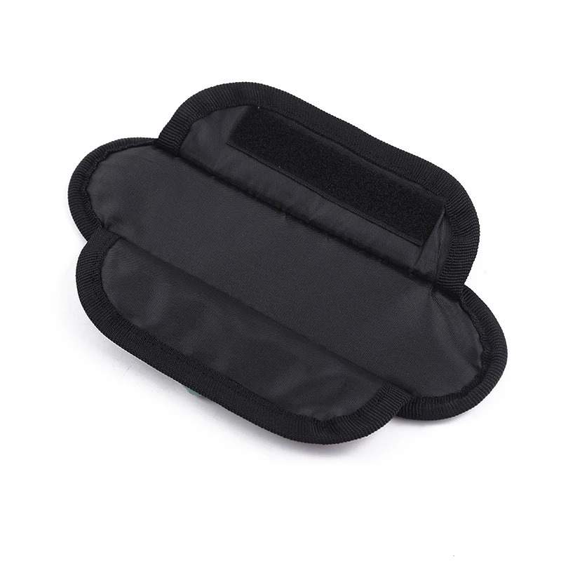 Almohadilla para el hombro para correa de guitarra removible antideslizante - color negro