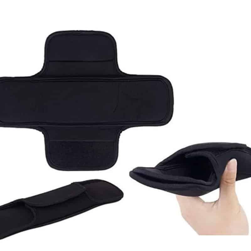 detalles Almohadillas de hombro para correa de guitarra removible antideslizante en espuma - Paquete de 2 piezas