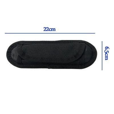 Dimensiones de cojín para el hombro para correa de guitarra removible antideslizante