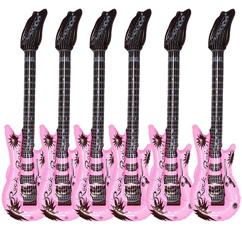 Lote de Guitarras Inflables - Paquete de 10