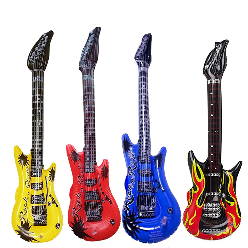 Lote de Guitarras Inflables - Paquete de 3