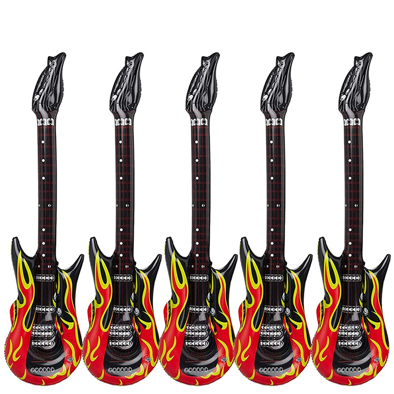 Lote de Guitarras Inflables - Paquete de 7