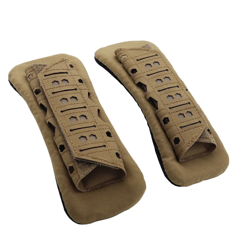 Correa de hombro ergonómica súper acolchada con malla transpirable para guitarra - color beige