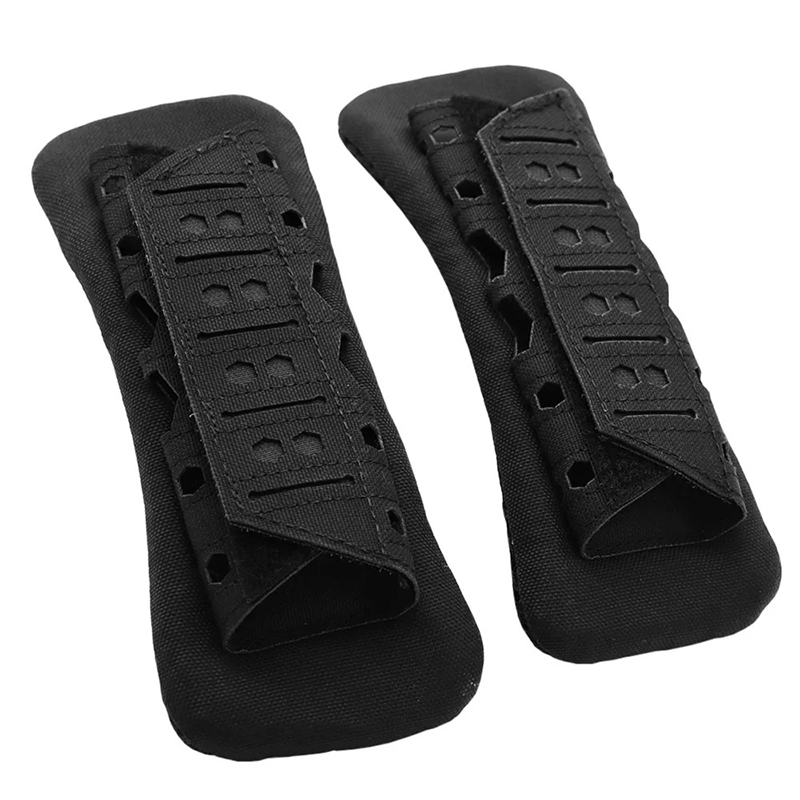 Correa de hombro ergonómica súper acolchada con malla transpirable para guitarra - color negro