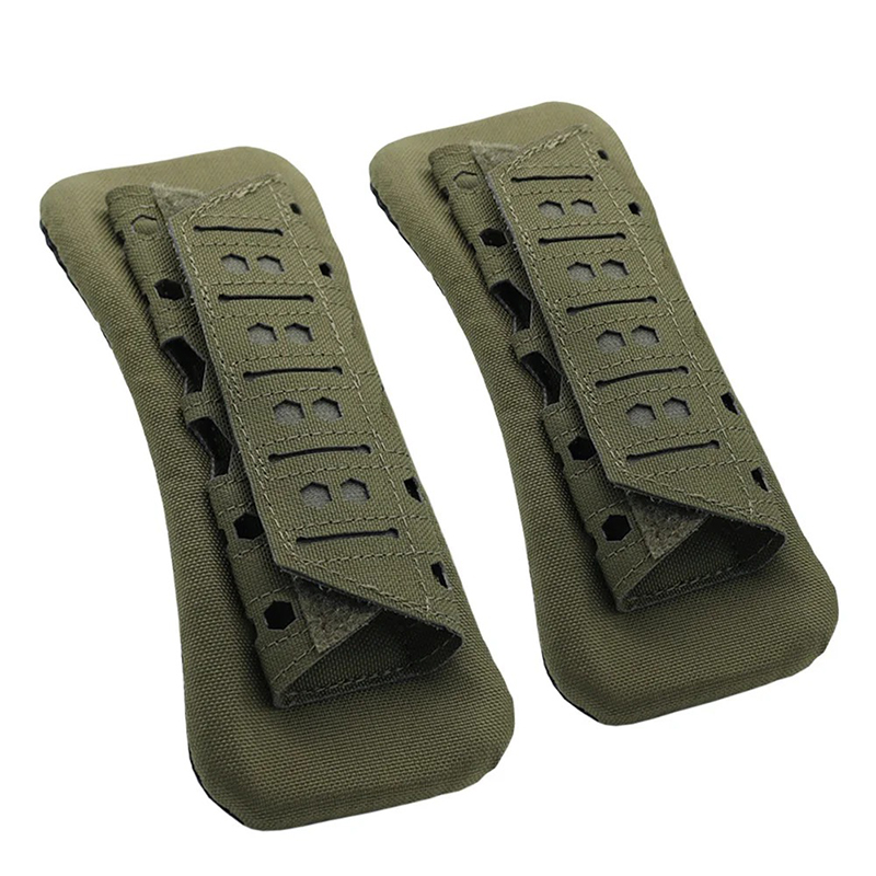 Correa de hombro ergonómica súper acolchada con malla transpirable para guitarra - color verde