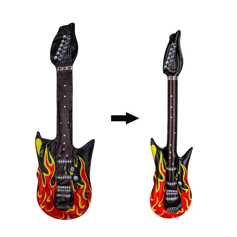 detalles de Guitarra eléctrica Inflable