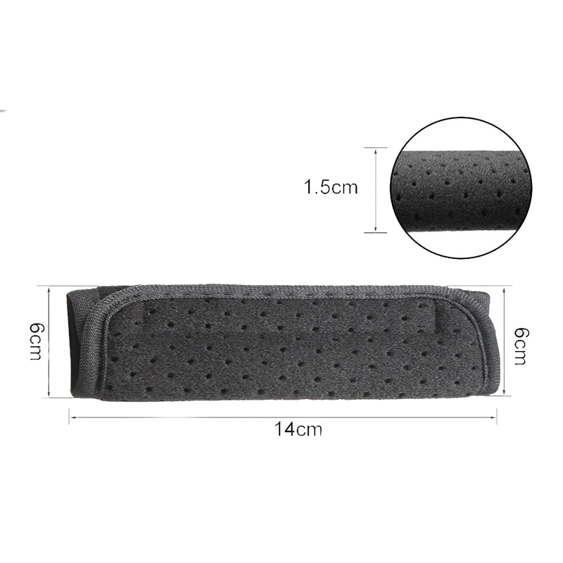 dimensiones de cojín de hombro para correa de guitarra removible con espuma transpirable