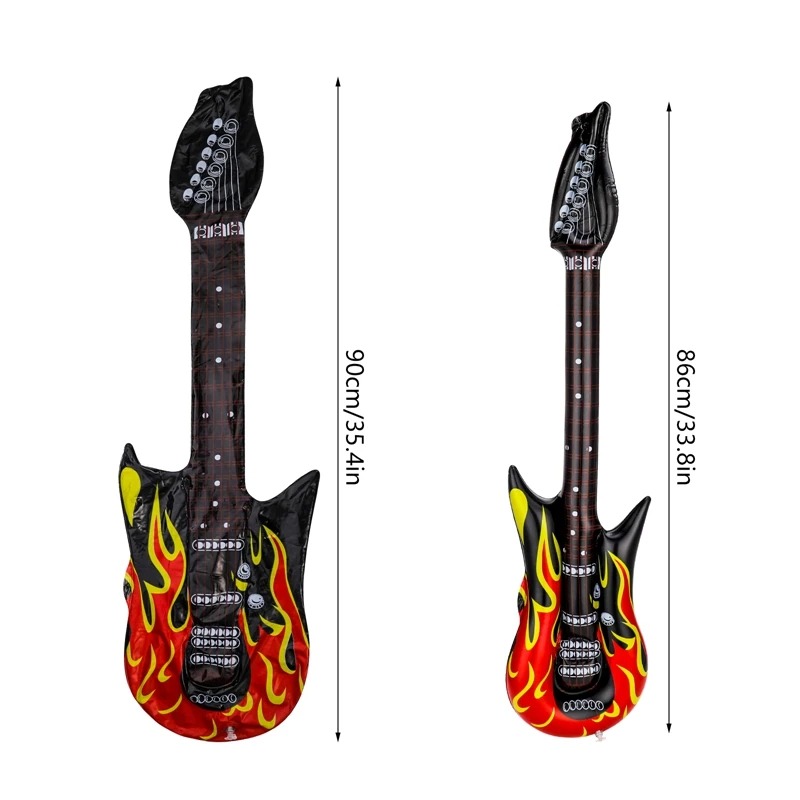 dimensiones de la guitarra eléctrica inflable