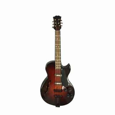 Guitarra Folk Miniatura - ¡Con estuche y soporte para guitarra! - Tamaño 2
