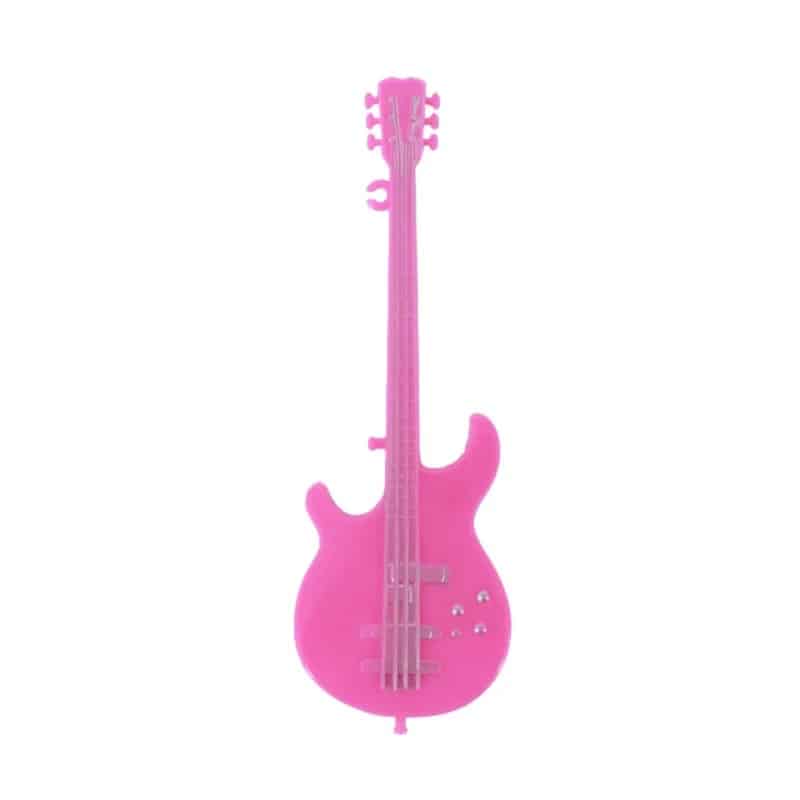 Miniatura de Guitarra Estilizada en Rosa