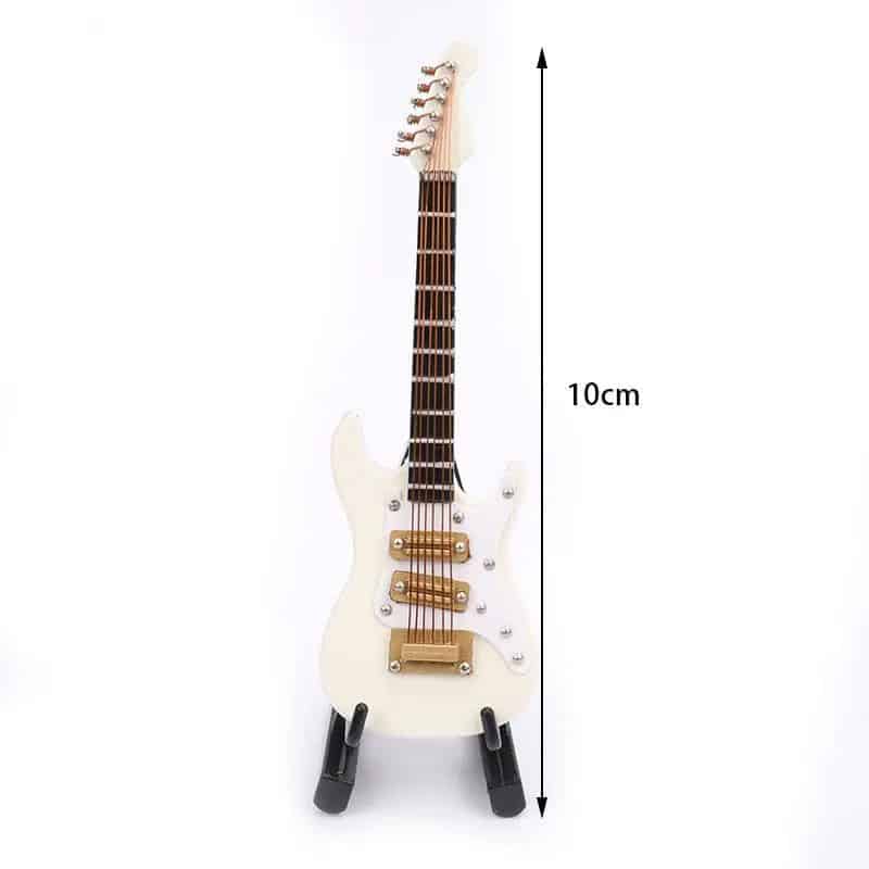 dimensiones Guitarra Miniatura Guitarra Eléctrica