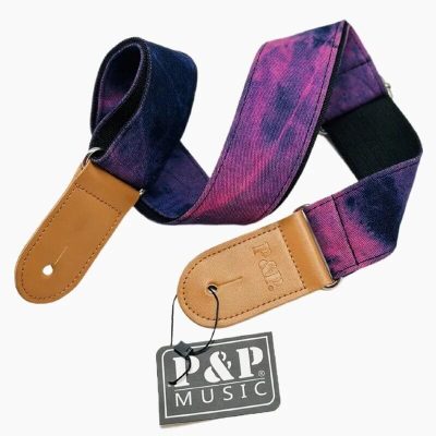 Correa de Guitarra Vintage Jean Astral - Modelo Violeta