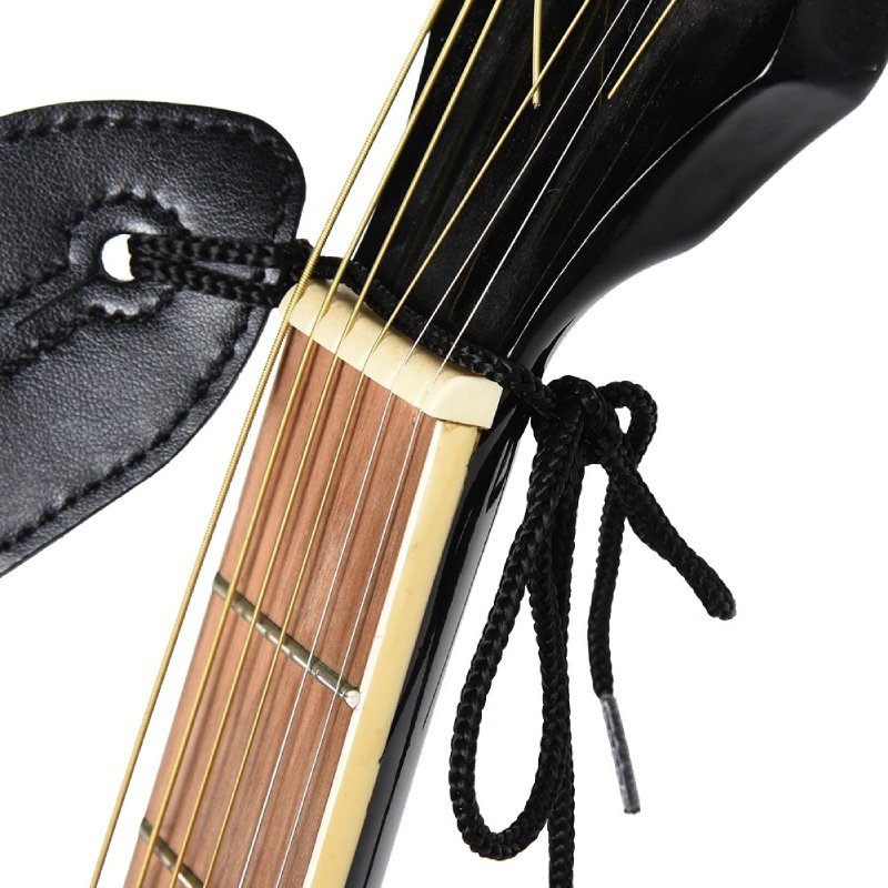 Detalles del enganche de la Correa de Guitarra Dragón Brillante de Japón