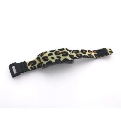 Amortiguador silenciador de cuerdas de guitarra con motivo de leopardo