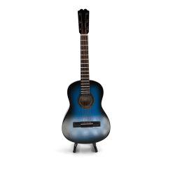 Guitarra Clásica Miniatura de Color Azul - 6 tamaños disponibles para seleccionar - color azul