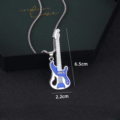 Trío de Guitarras Eléctricas Colgantes en Azul y Colores Variados - ¡A elección!