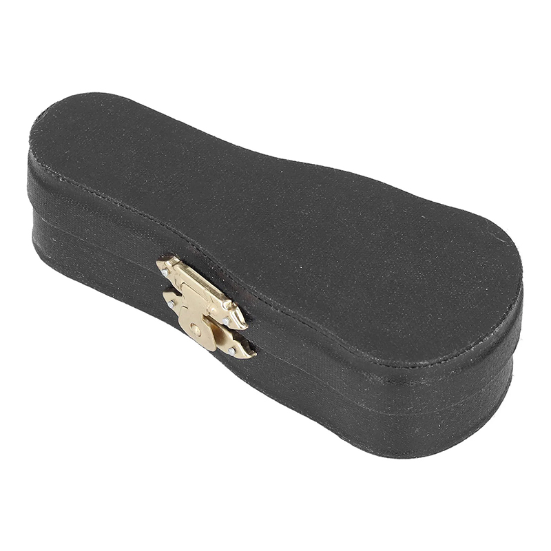 Caja de Miniatura de Guitarra Eléctrica Blanca tipo Gibson