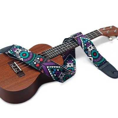Detalles de la Correa de Grafitis Urbanos para Banjo, Ukelele o Guitarra Acústica - modelo 2