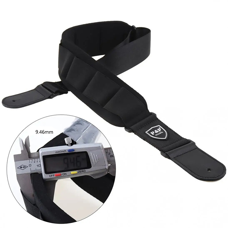 Grosor de la Correa para Guitarra Cómoda Ergonómica de Neopreno
