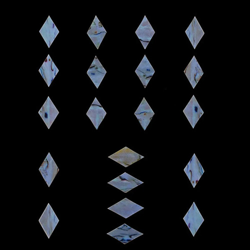 Detalles de Marcadores de Diapasón con motivo de Diamantes