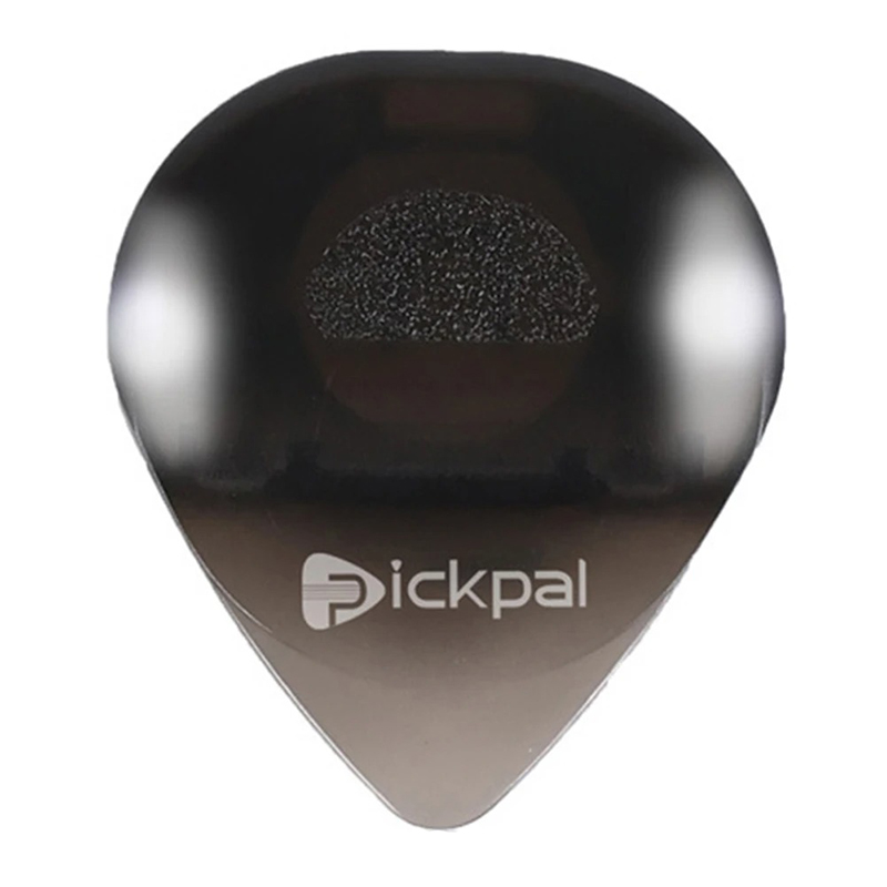 Púa para guitarra con luz LED de alta sensibilidad de color negro