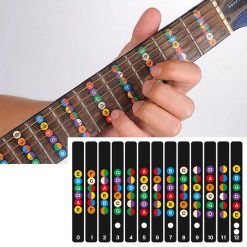 Esparadrapo para guitarra acústica y eléctrica de color negro