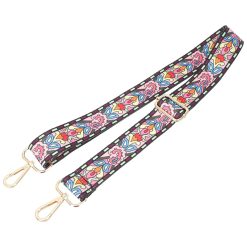 Correa de Banjo Vintage con Diseño de Flores