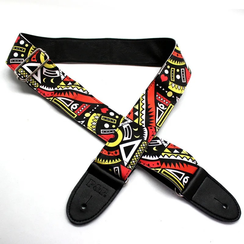 Correa de Grafitis Urbanos para Banjo, Ukelele o Guitarra Acústica Modelo 3