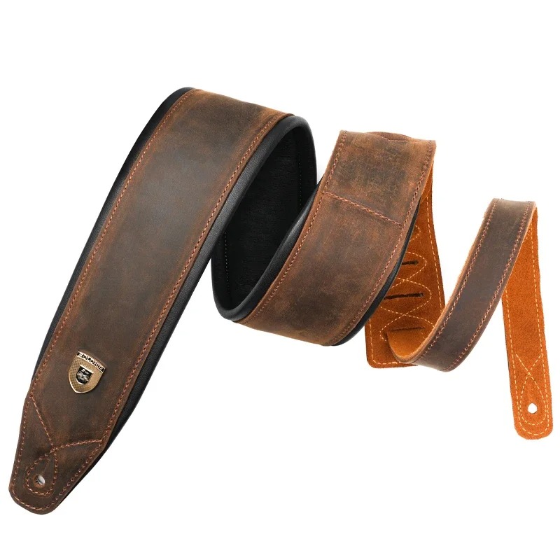 Correa de Guitarra 'Elegancia Vintage' en Cuero de Calidad Superior