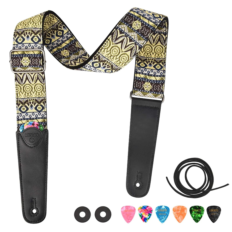Correa de Guitarra 'Tribal Harmony' - Juego Completo con Accesorios