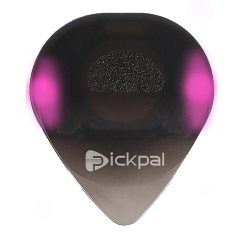 Púa para guitarra con luz LED de alta sensibilidad de color violeta