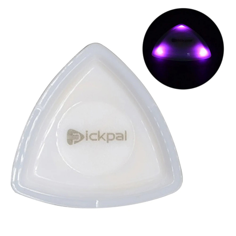 Detalles de las púas de guitarra con luz LED de alta sensibilidad