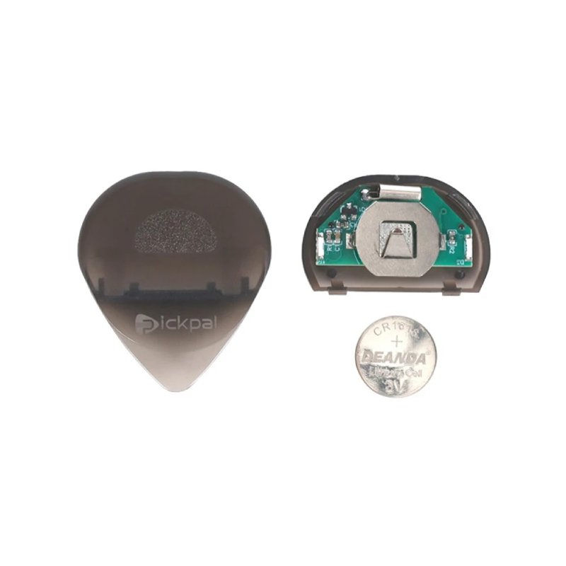 detalles técnicos de púa para guitarra con luz LED de alta sensibilidad