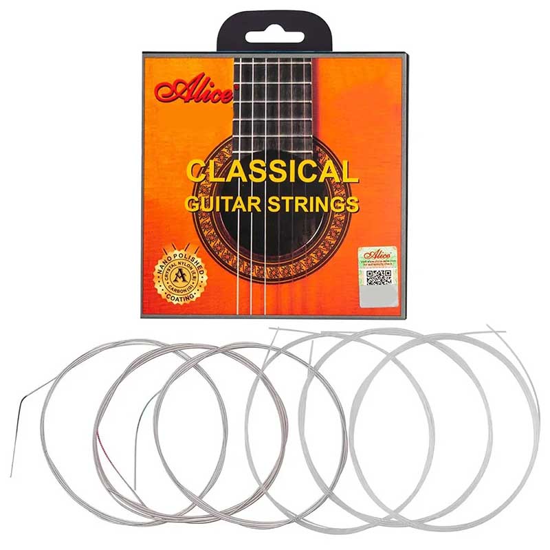 Avant Cordes Guitarra Clásica Cuerdas de Concierto - Nylon Cristal & Agudos en Carbono con Sonido Completo y Equilibrado, Cómodo al Tacto