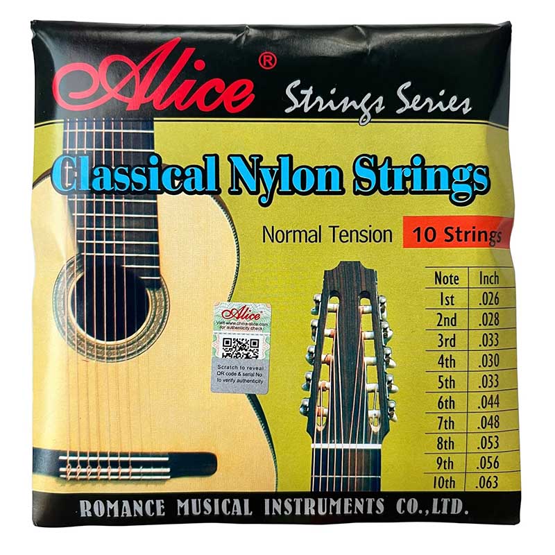 Avant Cordes Guitarra Clásica - Para Guitarra Clásica de 10 Cuerdas