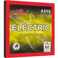 Avant Cuerdas de Bajo Eléctrico - Cuerdas para Práctica y Actuación, Tono Poderoso, Rico en Armónicos