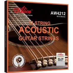 Cuerdas Avant para Guitarra Acústica de 12 Cuerdas - Sonido Brillante, Tono Texturizado y Sensación Cómoda
